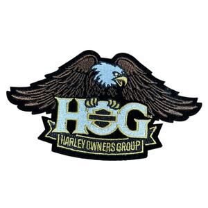 Harley Davidson NWOT embroidered Hog patch featuring an eagle